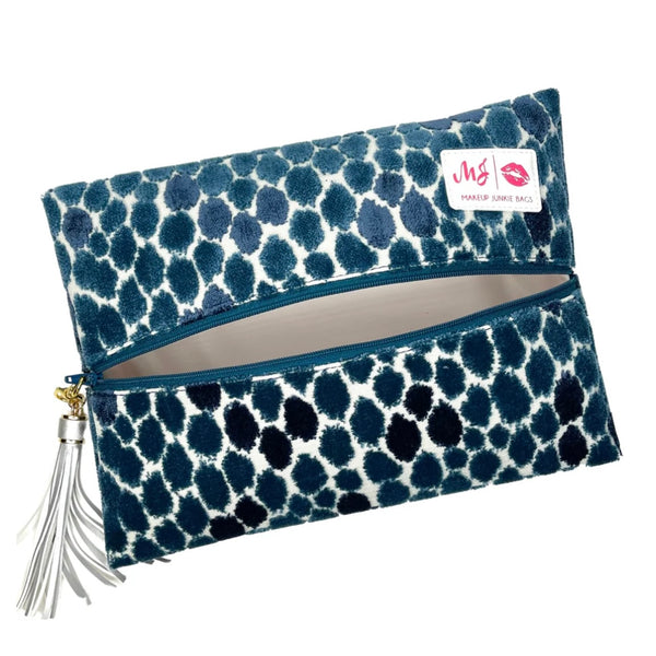 Makeup Junkie Bags - Modern Navy