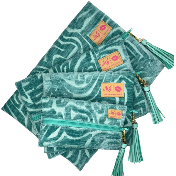 Makeup Junkie Bags - Amaze Turquoise