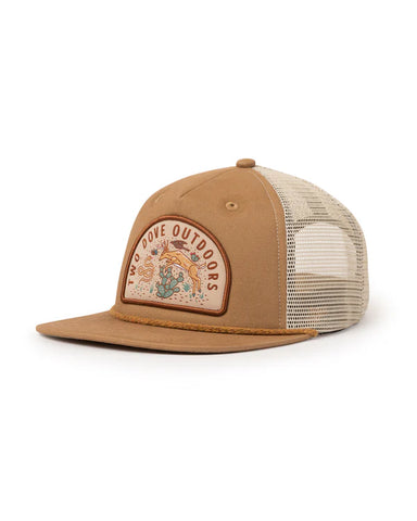 Two Dove Native Patch Cap - Tan