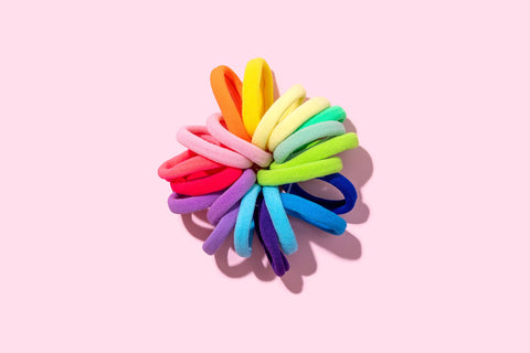 Colorful Hair Tie Assortment